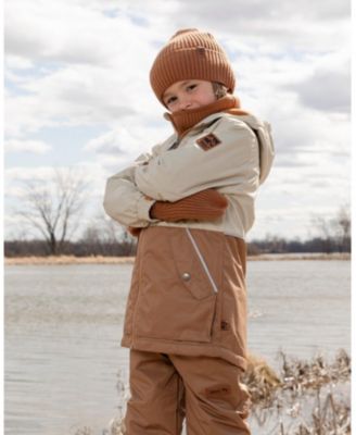  Unisex Soft Ribbed Knit Mittens - Little Kid, Big Kid