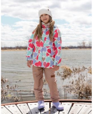 Girls' Two-Piece Mid-Season Heart Outerwear Set - Little Kid