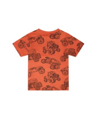 Boys' Organic Cotton Jersey Trucks T-Shirt - Little Kid, Big Kid