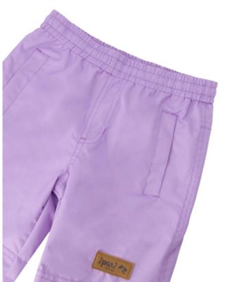 Girls' 3-in-1 Two-Piece Mid-Season Outerwear with Solid Pants Set - Big Kid