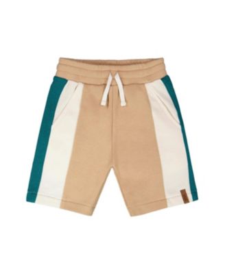 Boys' Sporty French Elastic Waistband Terry Shorts - Little Kid, Big Kid