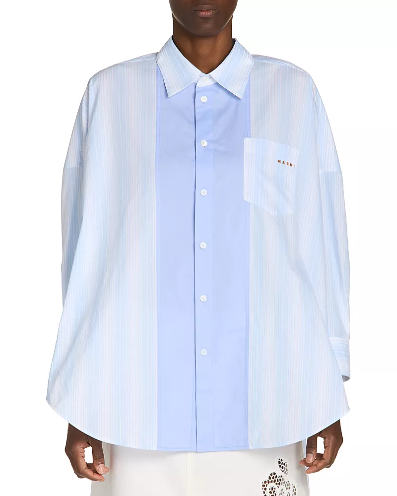 Marni Oversized Striped Shirt