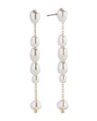 Cindy Glass Pearl Earrings 