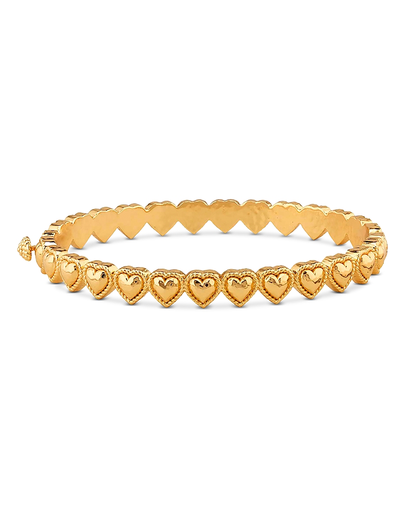 Capucine De Wulf Love Heart Bangle Bracelet