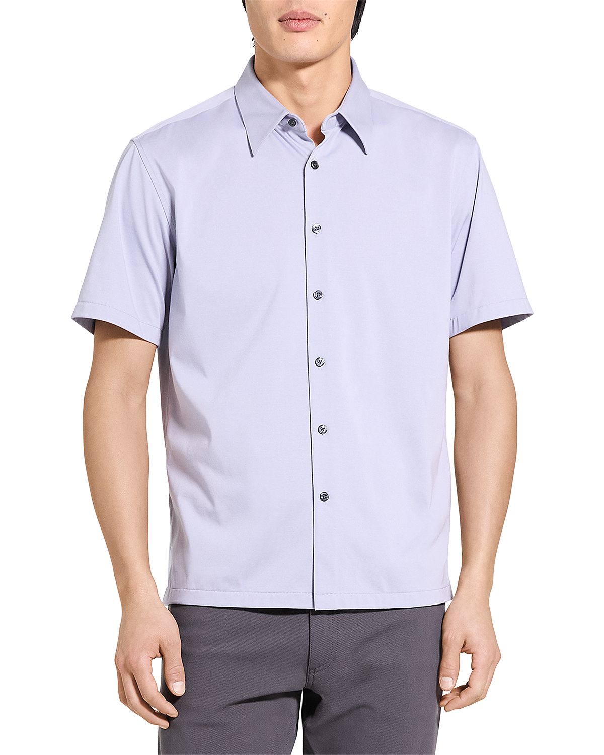 Theory Irving Regular Fit Short Sleeve Shirt