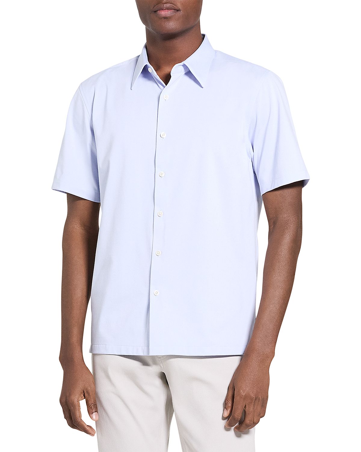 Theory Irving Regular Fit Short Sleeve Shirt