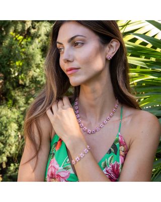 Dianthus Link Bracelet