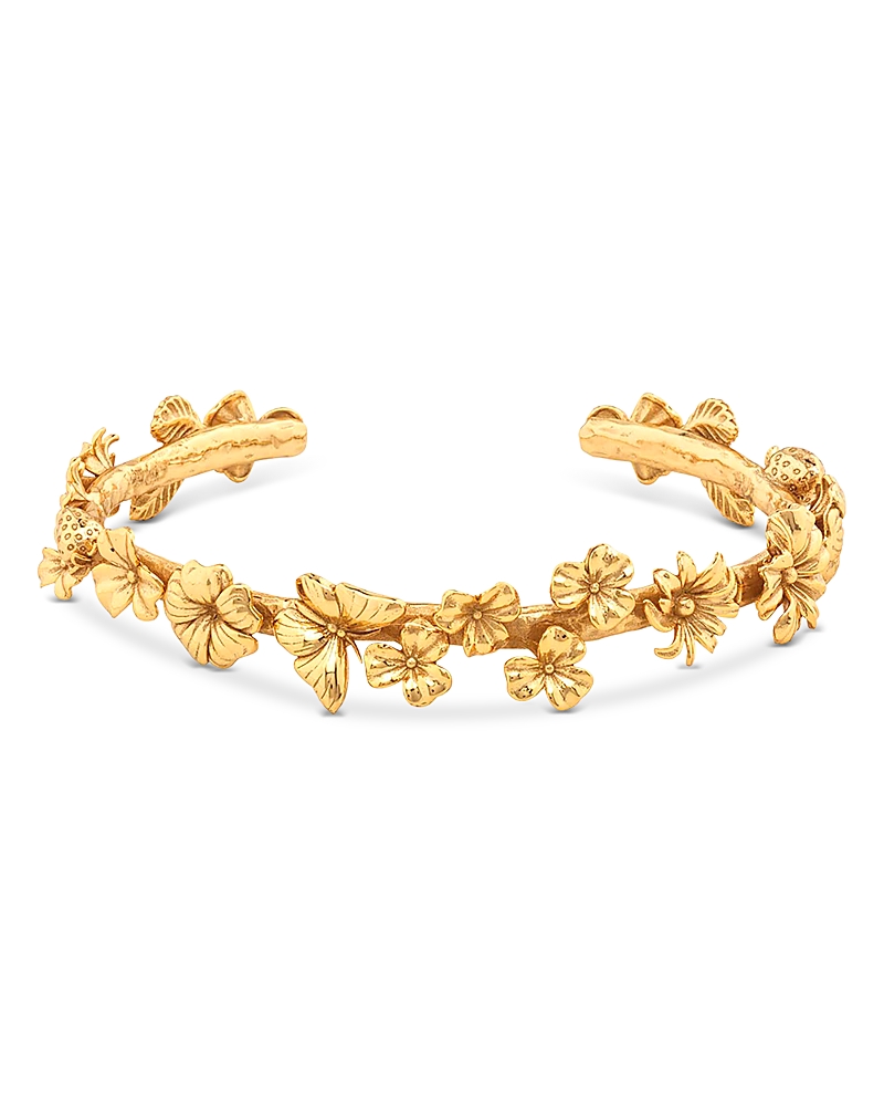 Capucine De Wulf Meadow Flowers Petite Cuff Bracelet