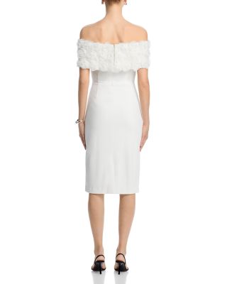 Off The Shoulder Midi Dress