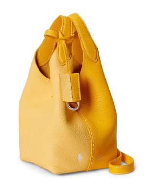 Polo Play Small Leather Crossbody Tote