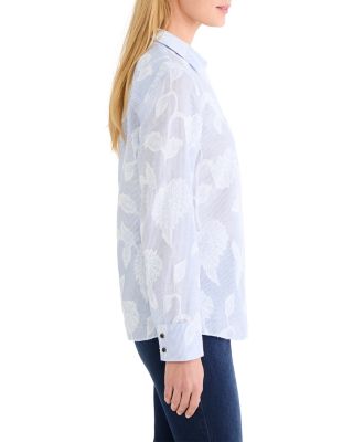 Floral Jacquard Top