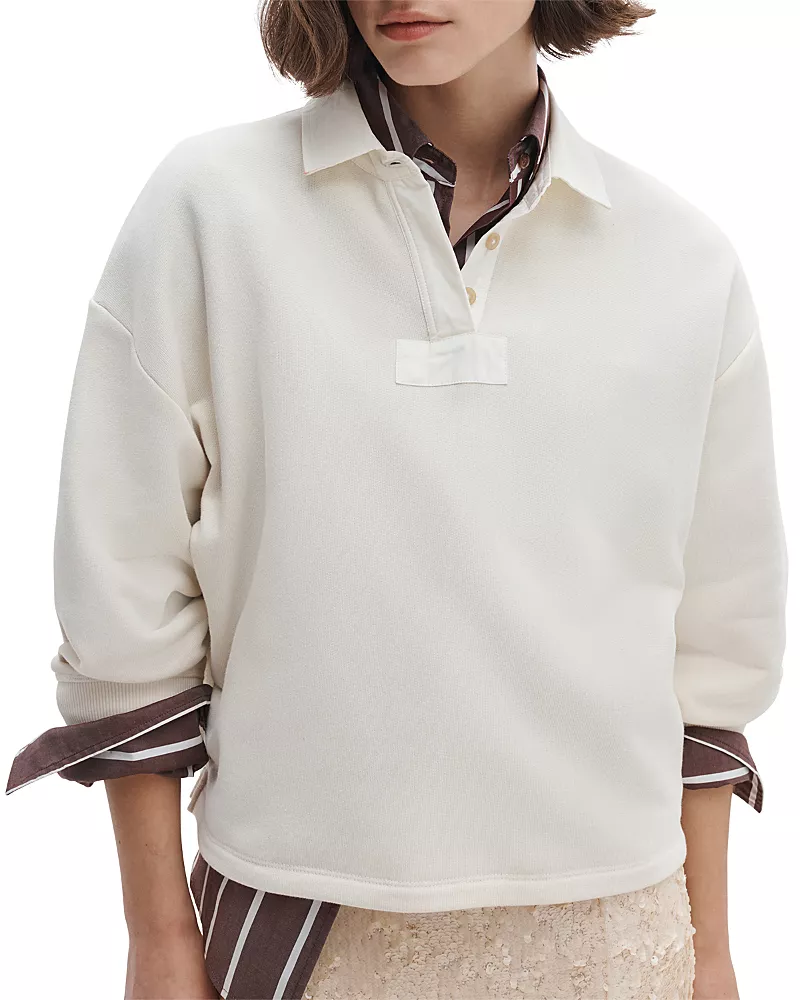 rag & bone Vintage Terry Oversized Sweatshirt