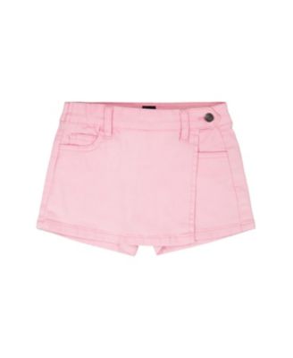 Girls' Soft Stretch Side Pocket Twill Skort - Little Kid