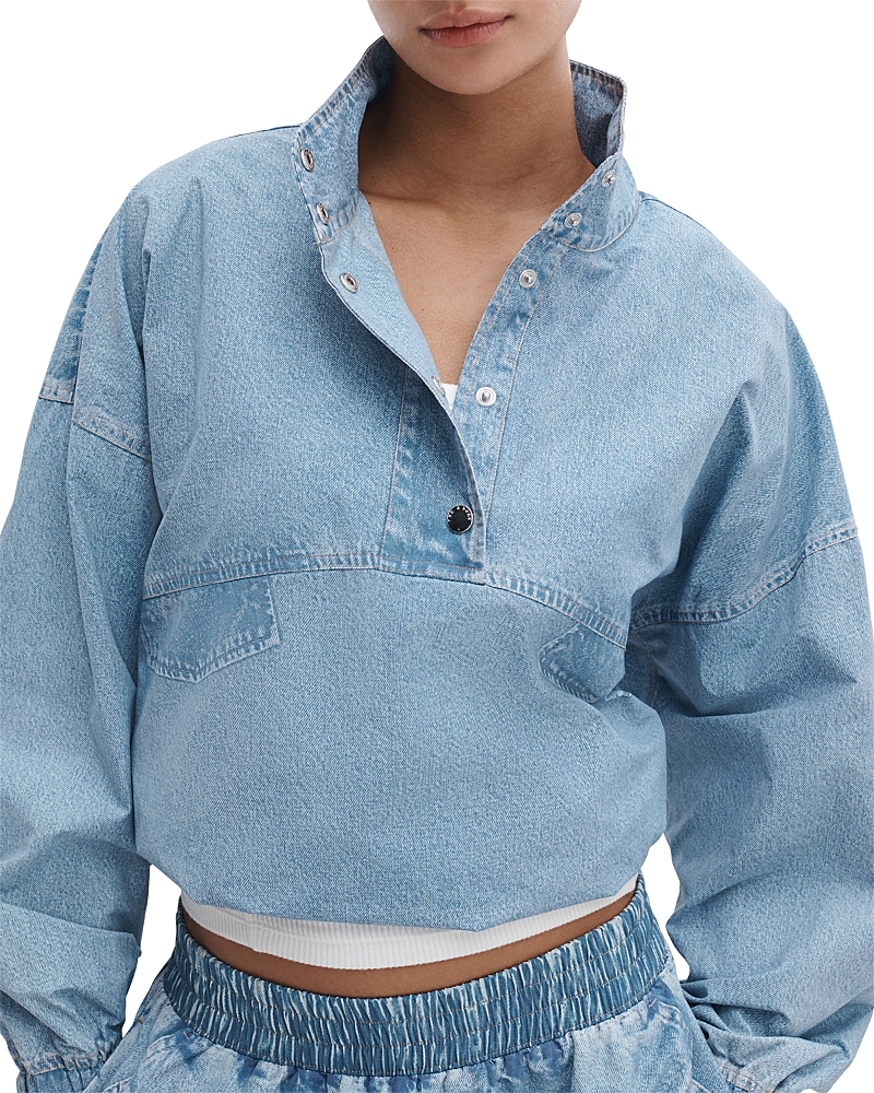rag & bone Miramar Flyweight Popover Top