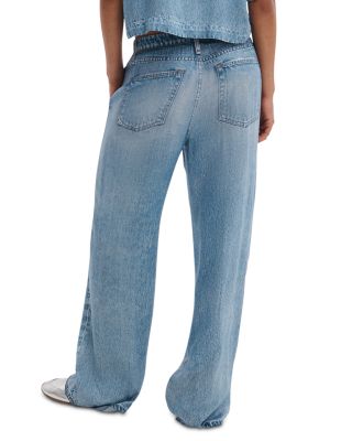 Miramar Slink High Rise Wide Leg Jeans in Muray