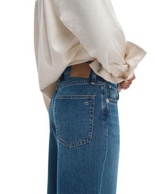 Featherweight Andi High Rise Wide Ankle Jeans in Millerton