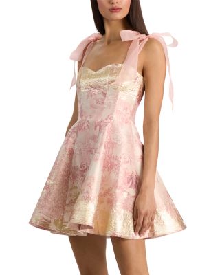 Summer Full Flare Mini Dress