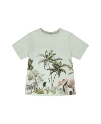 Boys' Organic Cotton Safari Short Sleeves T-Shirt - Little Kid