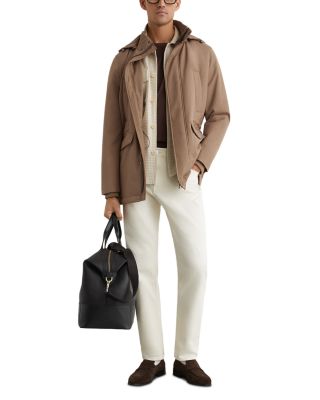 Hooded Zip Through Lord Coat