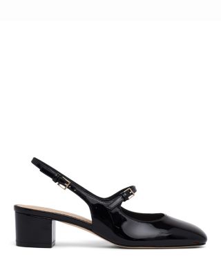 Women's Diana Patent Mary Jane Slingback Pumps