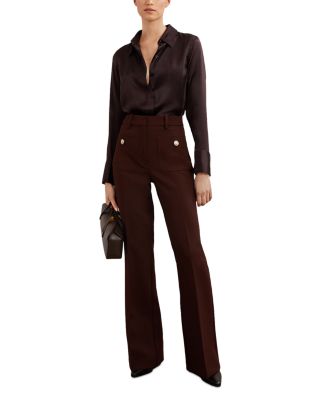 Ameira Silk Satin Shirt