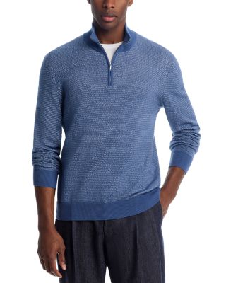 Quarter Zip Mock Neck Sweater