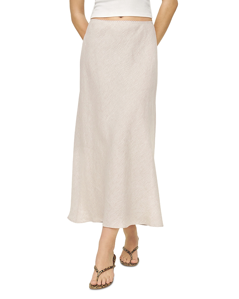 Reformation Layla Linen Skirt