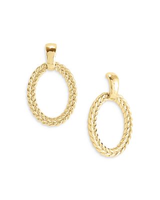 Cheval Ring Drop Earrings