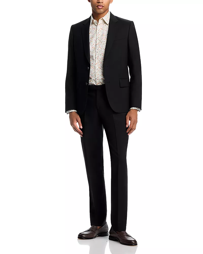 Paul Smith Soho Canvas Wool And Mohair Extra Slim Fit Suit