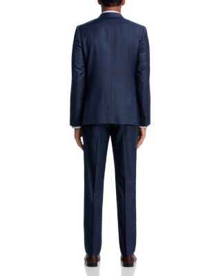 Soho Canvas Plaid Extra Slim Fit Suit