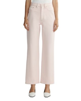 Petite Karmine High Rise Ankle Wide Leg Jeans in Ballet