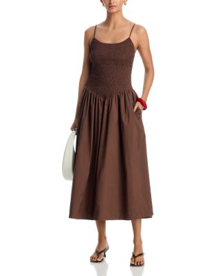 Hazel Smocked Dropped Waist Dress