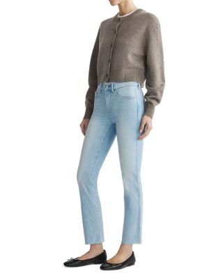 Mara Petite Instasculpt™ Mid Rise Ankle Jeans in Ocean