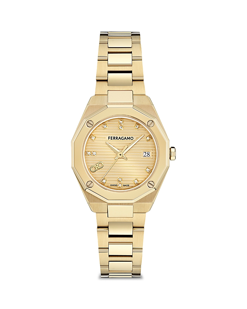 Ferragamo Edge Watch, 28mm · One Size
