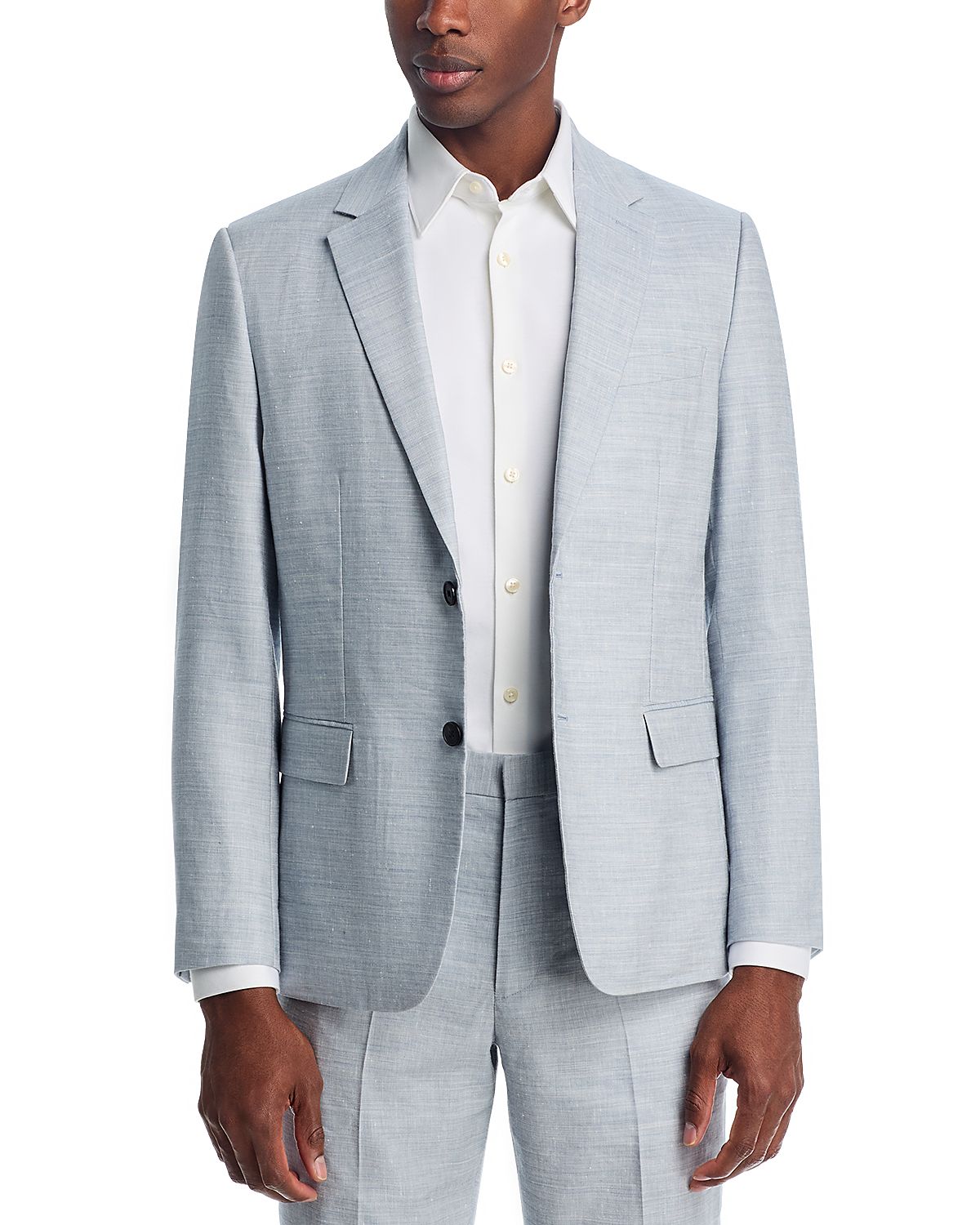 Theory Chambers Linen & Wool Slim Fit Suit Jacket