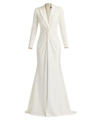  Nicolette Twist-Front Gown
