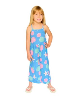 Girls' Crinkle Jersey Shell Jumpsuit - Big Kid