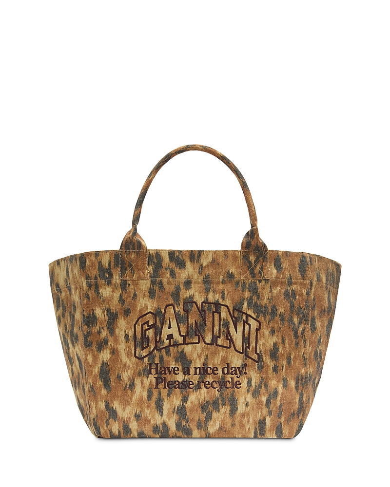 Ganni Xxl Trapeze Shopper Tote