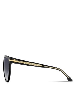 Square Flat Top Sunglasses, 60mm