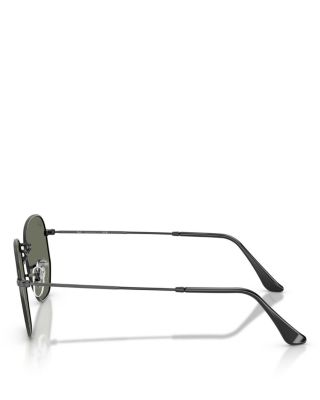 Hexagonal Geometric Sunglasses, 54mm