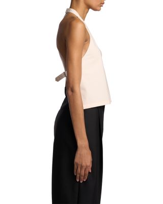 Clean Backless Halter Top