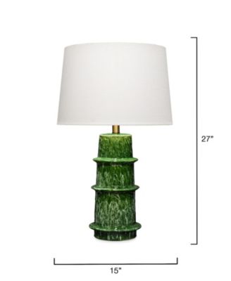  Saturn Ceramic Table Lamp with Linen Shade