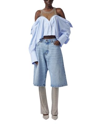 Crystal Embellished Shirt