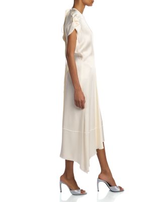 Twist Shoulder Dress