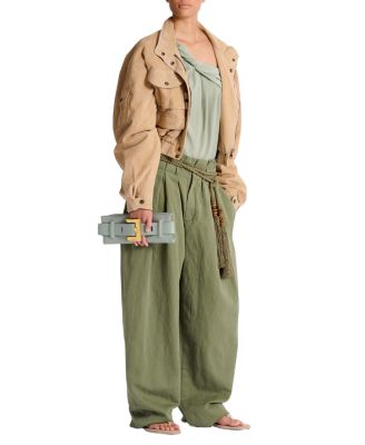  Anthem Calfskin Leather Clutch