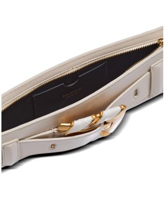  Anthem Lambskin and Enamel Clutch