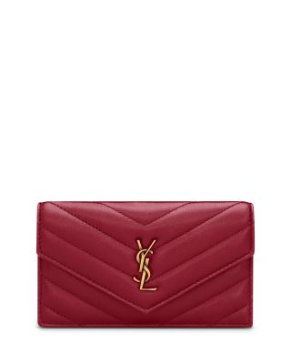Cassandre Fragments Flap Card Case in Lambskin