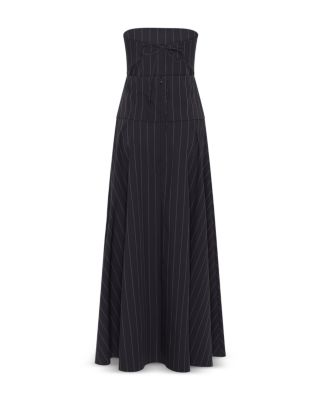 Strapless Rouleau Dress