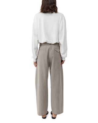 Drawstring Long Sleeve Top