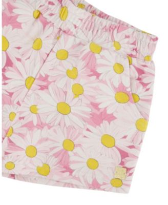 Girls' French Terry Daisies Shorts - Big Kid